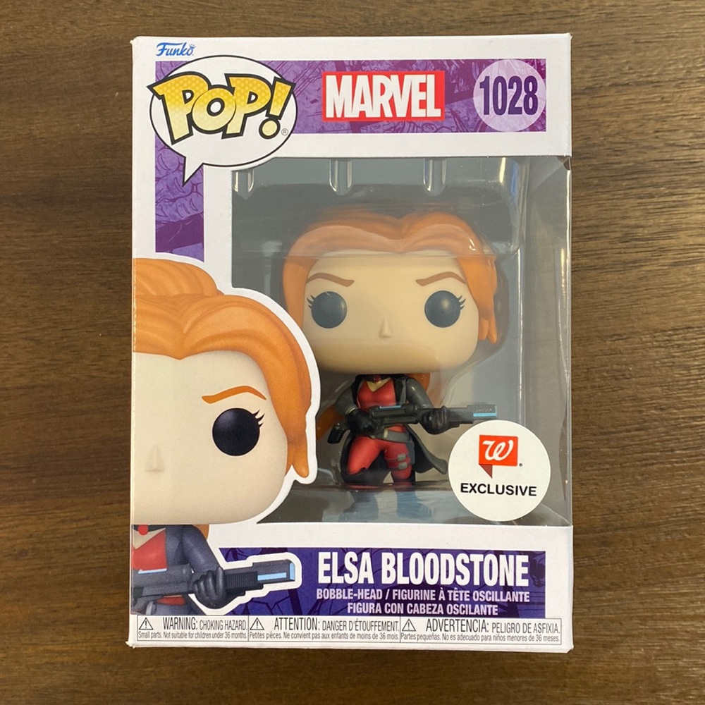 NIB Funko Pop! Marvel 1028 Elsa Bloodstone Bobble-Head (Walgreens Exclusive)